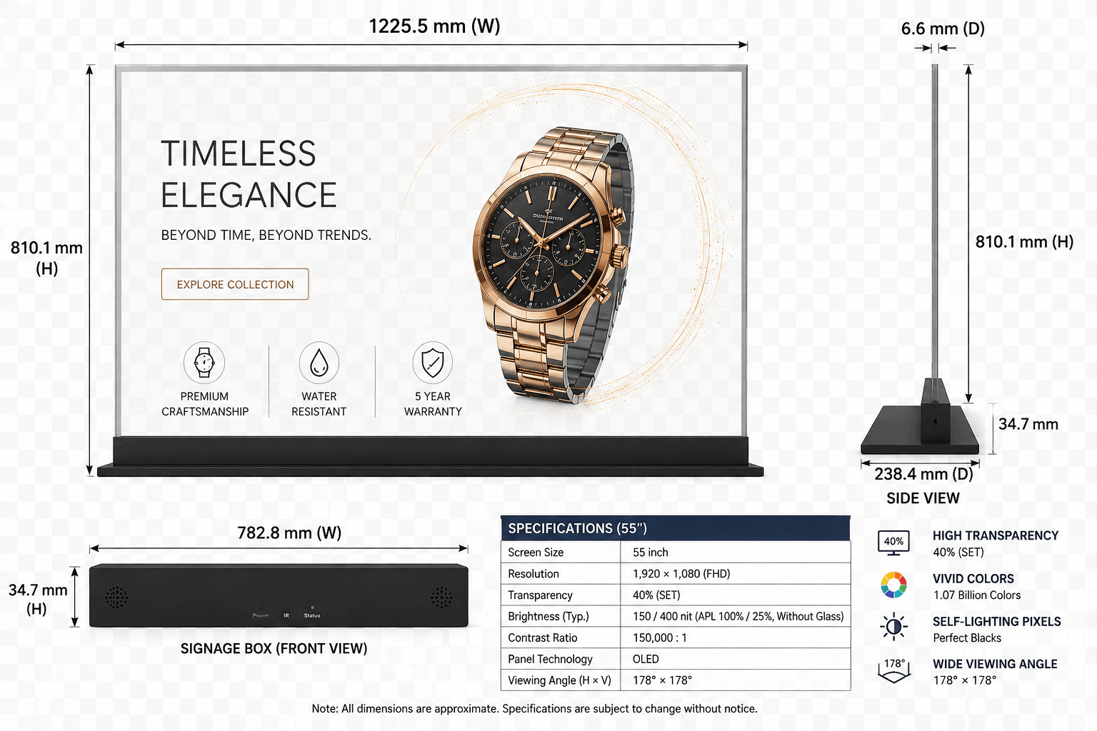 OLED Touch Display